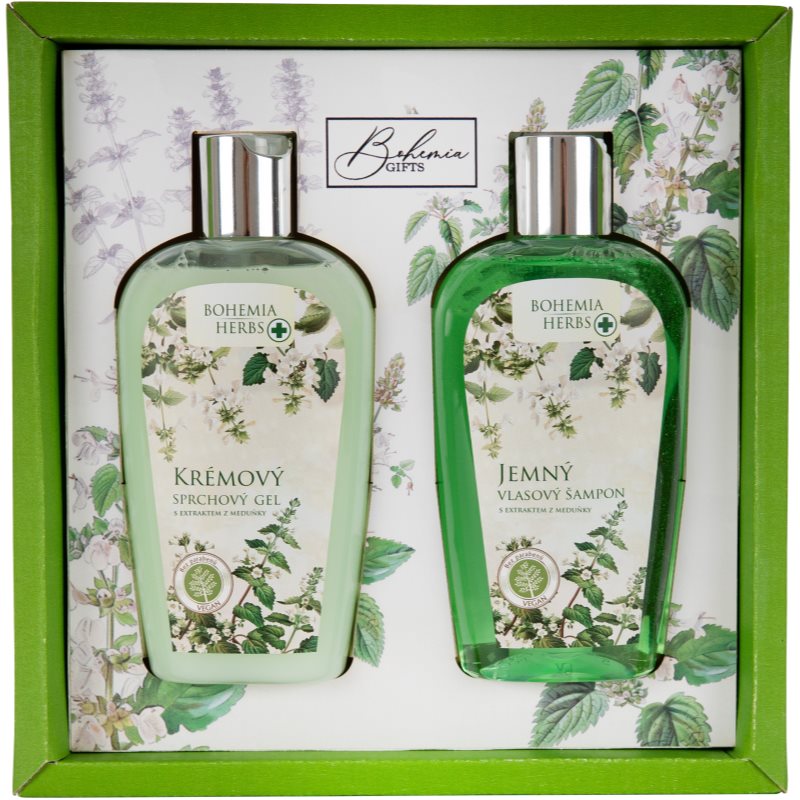 Bohemia Gifts & Cosmetics Bohemia Herbs Lemon Balm dárková sada s meduňkou