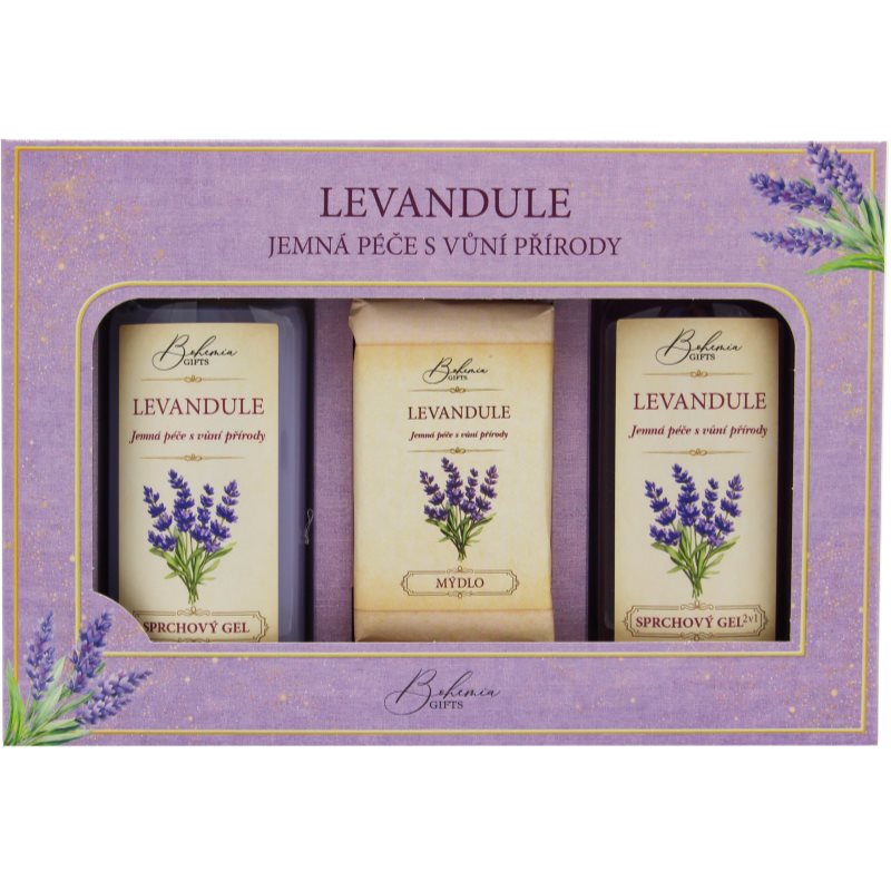 Bohemia Gifts Lavender lote de regalo de ducha