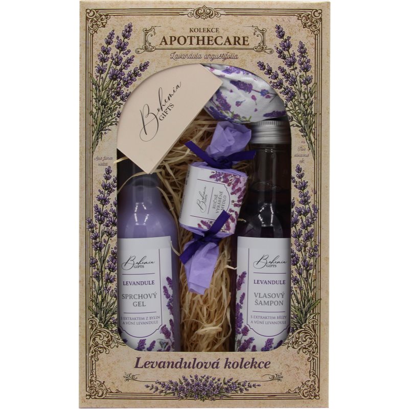 Bohemia Gifts Apothecare Lavender Gavesæt til bad