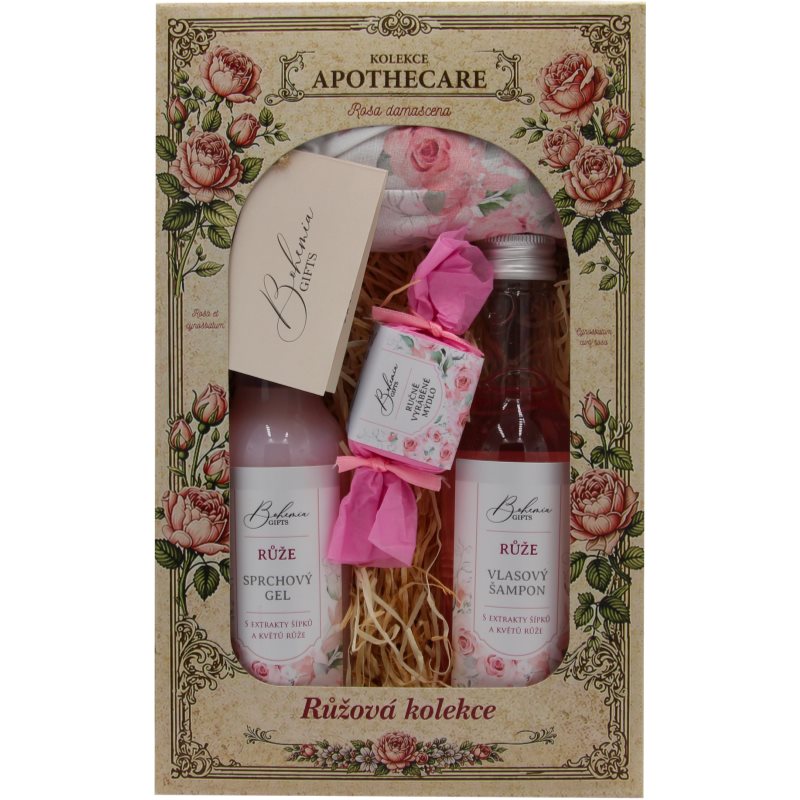 Bohemia Gifts Apothecare Rose coffret para banho