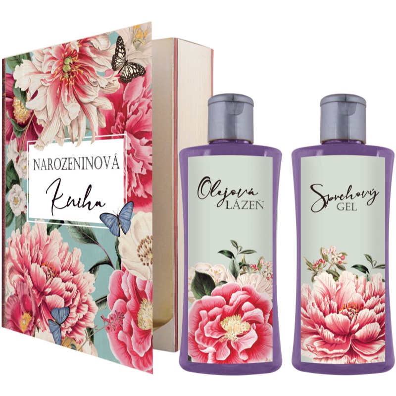 Bohemia Gifts & Cosmetics Kniha K Narozeninám dárková sada do vany