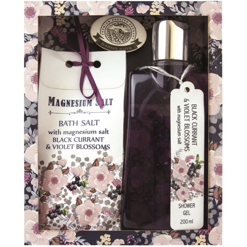 

Bohemia Gifts & Cosmetics Magnesium Salt Black Currant & Violet Blossoms набір I.