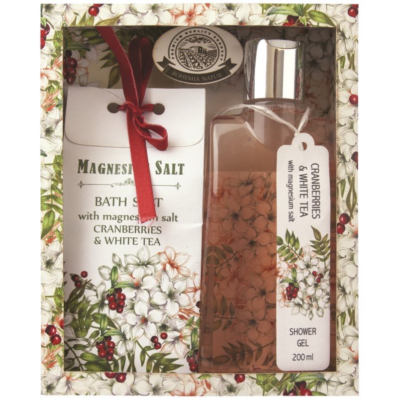 

Bohemia Gifts & Cosmetics Magnesium Salt Cranberries & White Tea набір I.