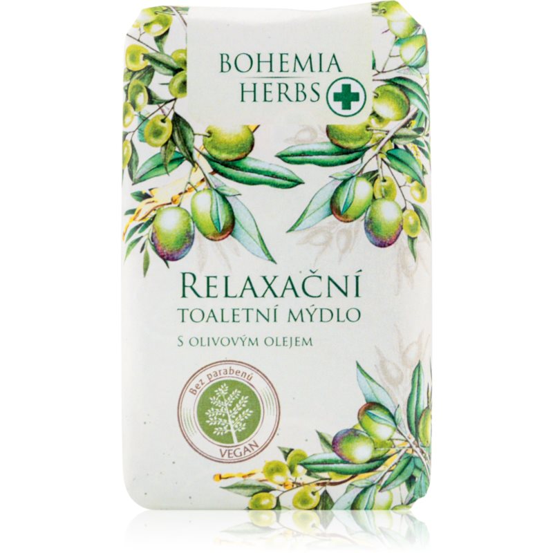 Bohemia Gifts & Cosmetics Bohemia Herbs Olive Oil tuhé mýdlo 100 g