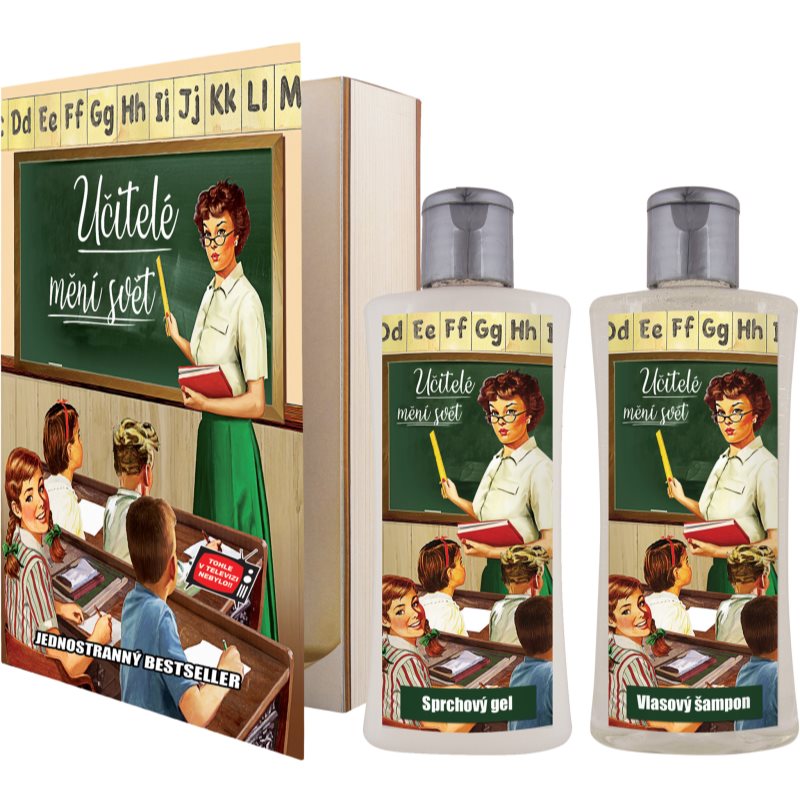 Bohemia Gifts & Cosmetics Book Teachers Change the World Geschenkset