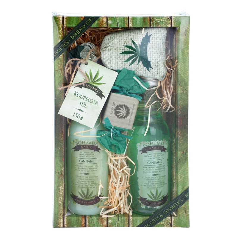 

Bohemia Gifts & Cosmetics Cannabis подарунковий набір (для волосся та тіла)