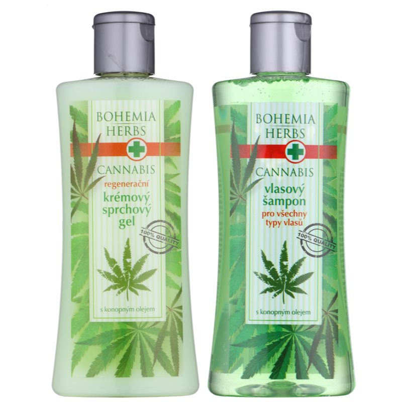

Bohemia Gifts & Cosmetics Cannabis подарунковий набір (для душу)