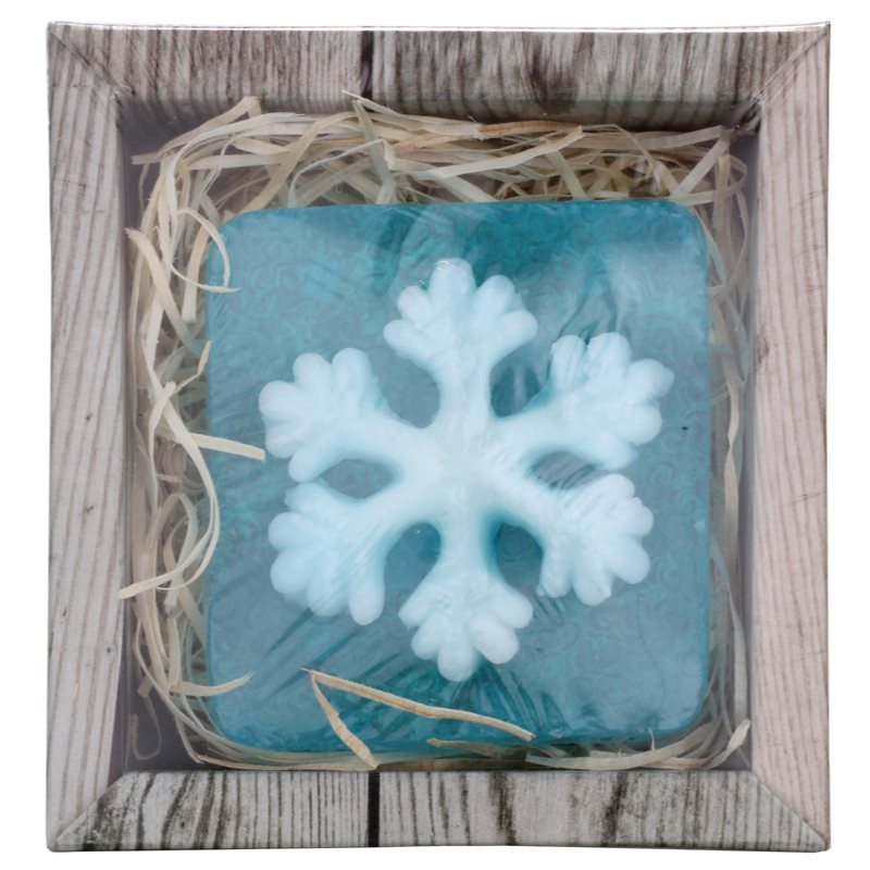 Bohemia Gifts & Cosmetics Handmade Snowflake мило ручної роботи з гліцерином 70 гр