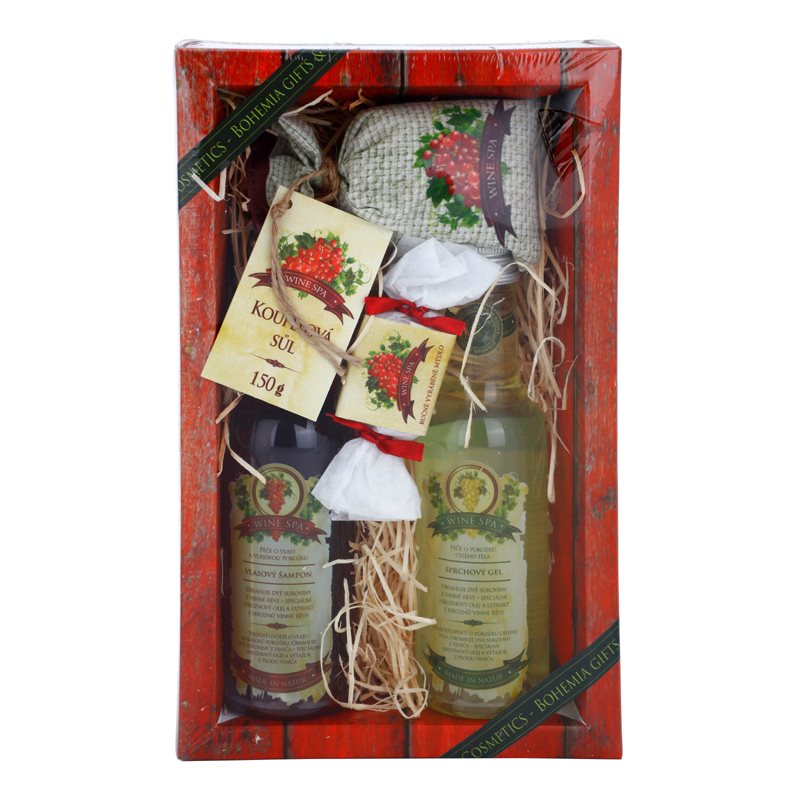 

Bohemia Gifts & Cosmetics Wine Spa подарунковий набір (для вани)