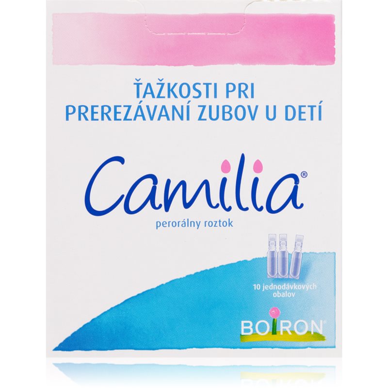Boiron Camilia perorálny roztok pri ťažkostiach s rastom zubov 10x1 ml kúpite na Notino.sk
