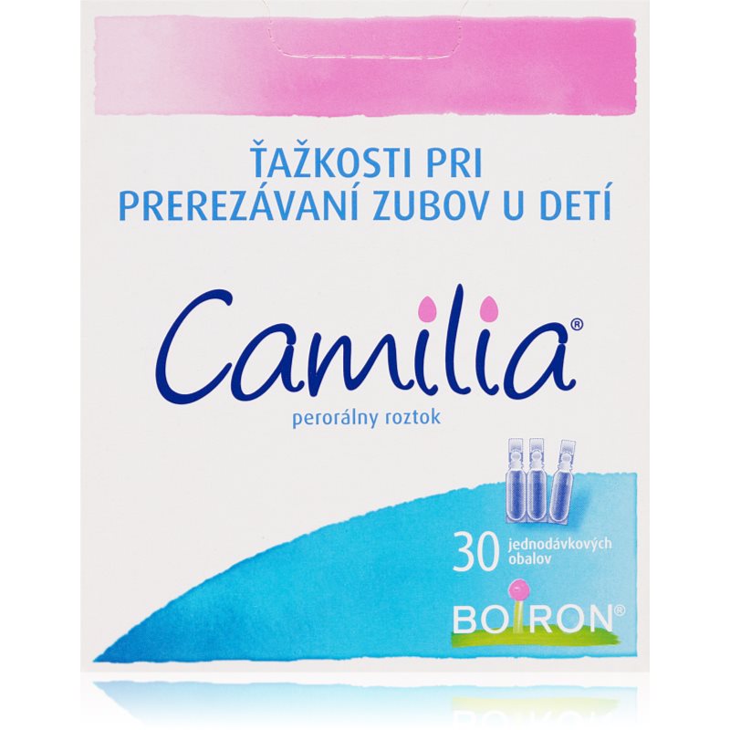 Boiron Camilia perorálny roztok pri ťažkostiach s rastom zubov 30x1 ml
