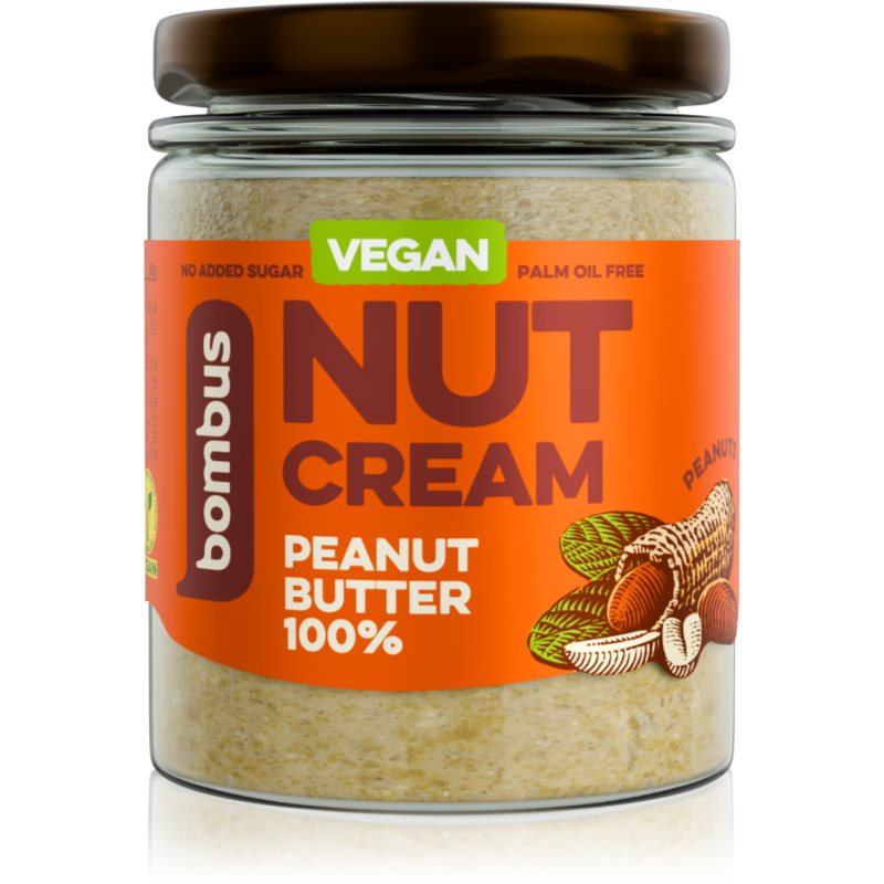 Bombus Nuts Energy Peanut butter 100% arašídový krém 300 g koupíte na Notino.cz