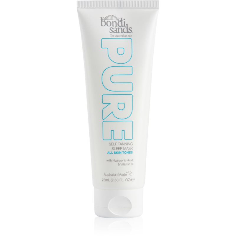 Bondi Sands Pure Self Tanning Sleep Mask maschera autoabbronzante notte per il viso 75 ml