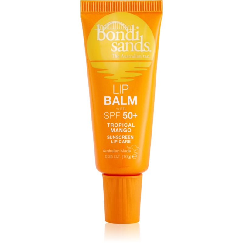 Bondi Sands SPF 50+ Lip Balm balsamo protettivo labbra SPF 50+ con profumazione Tropical Mango 10 g
