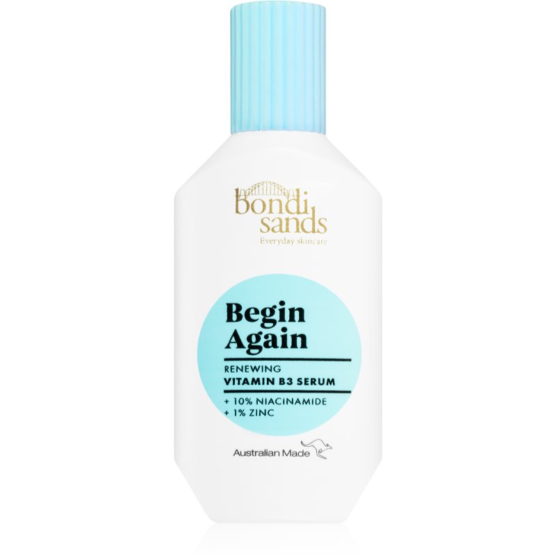 Bondi Sands Everyday Skincare Begin Again Vitamin B3 Serum bőrélénkítő és megújító szérum egységesíti a bőrszín tónusait 30 ml