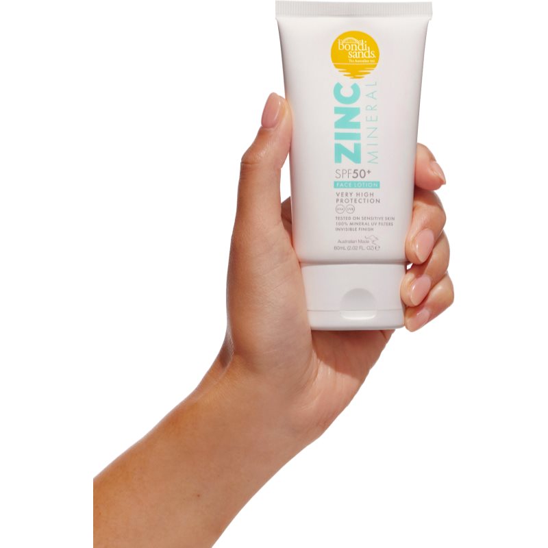 Bondi Sands SPF 50+ Zinc Mineral Face Lotion Mineral-Bräunungslotion für das Gesicht SPF 50+ 60 ml