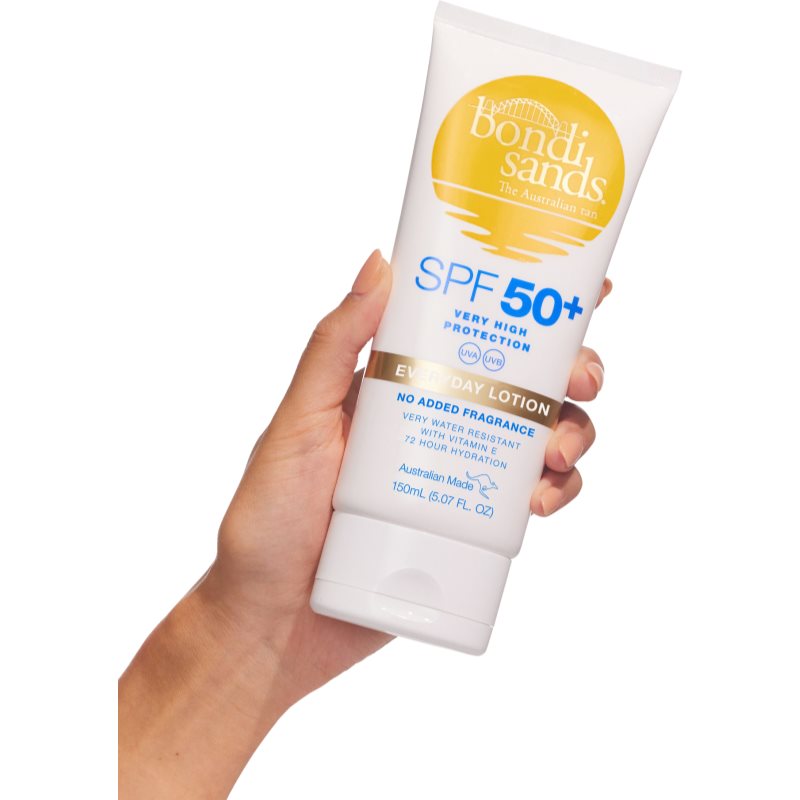 Bondi Sands SPF 50+ Everyday Body Lotion Bräunungslotion wasserfest SPF 50+ 150 ml