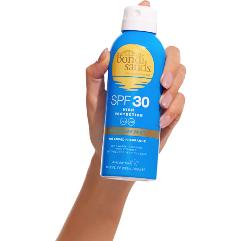 Bondi Sands SPF 30 Everyday Mist wasserfestes Spray für die Breunung SPF 30 160 g