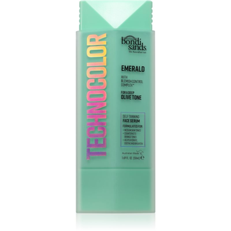 Bondi Sands Technocolor Emerald samoopalovací sérum na obličej 50 ml