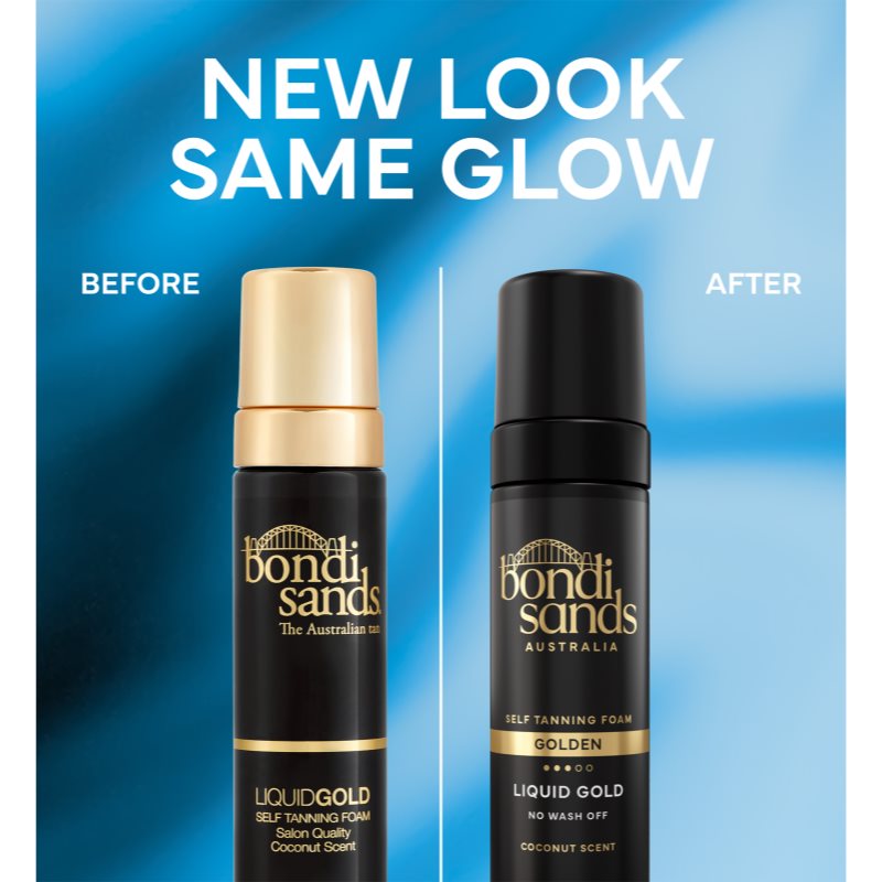 Bondi Sands Liquid Gold rychleschnoucí samoopalovací pěna 200 ml