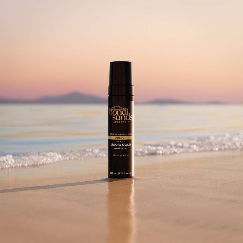 Bondi Sands Liquid Gold rychleschnoucí samoopalovací pěna 200 ml (obrázek 3)