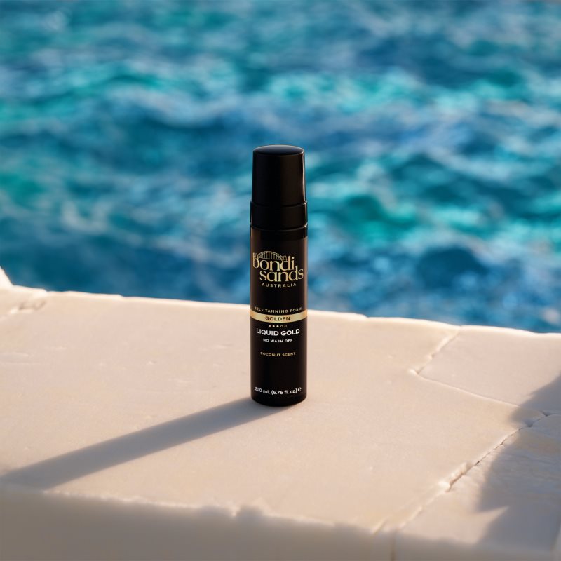 Bondi Sands Liquid Gold rychleschnoucí samoopalovací pěna 200 ml (obrázek 6)