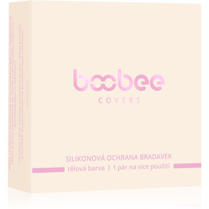 Boobee Covers silikonová ochrana bradavek odstín Skin color 2 ks