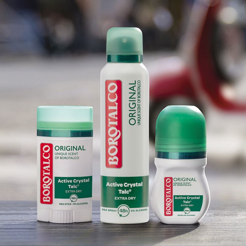 Borotalco Original Antiperspirant Deodorant Spray To Treat Excessive Sweating 150 Ml