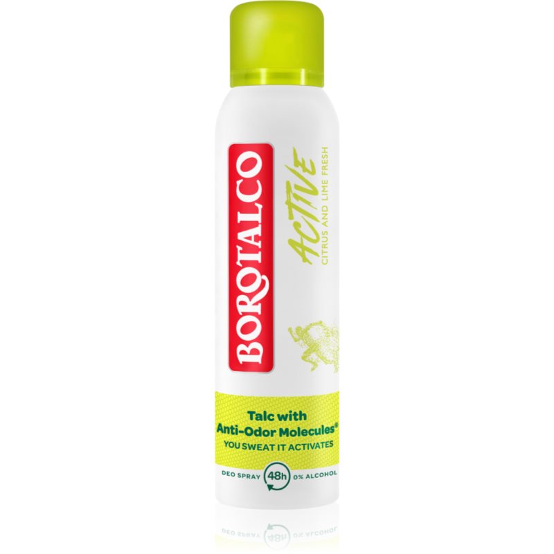 

Borotalco Active Citrus & Lime дезодорант-спрей 48 годин
