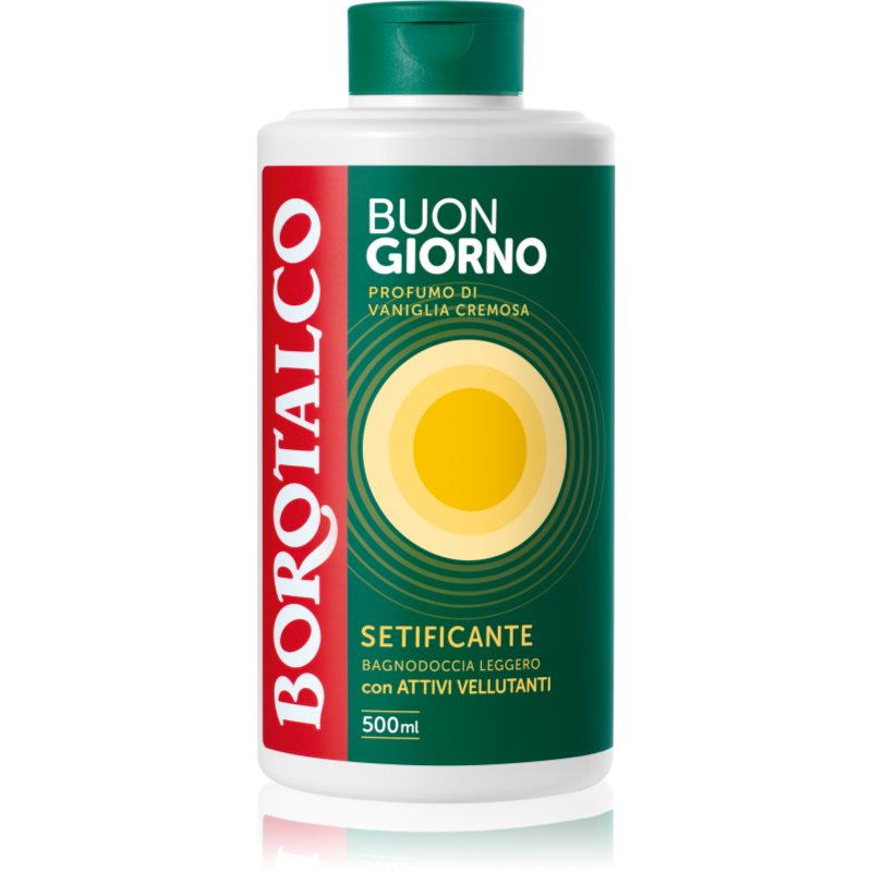 Borotalco Buon Giorno Setificante gel doccia delicato profumi Creamy Vanilla 500 ml
