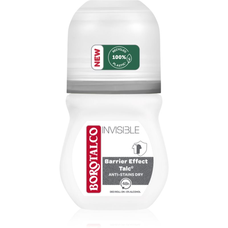 Borotalco Invisible rutulinis dezodorantas 50 ml