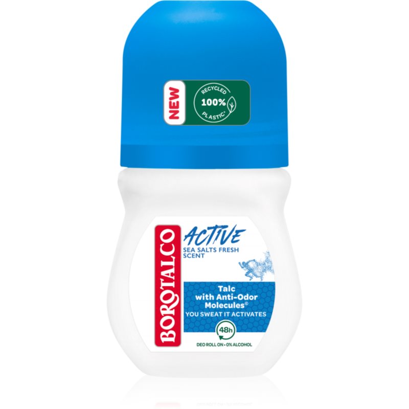 Borotalco Active Sea Salts rutulinis dezodorantas veikianti 48 valandas 50 ml