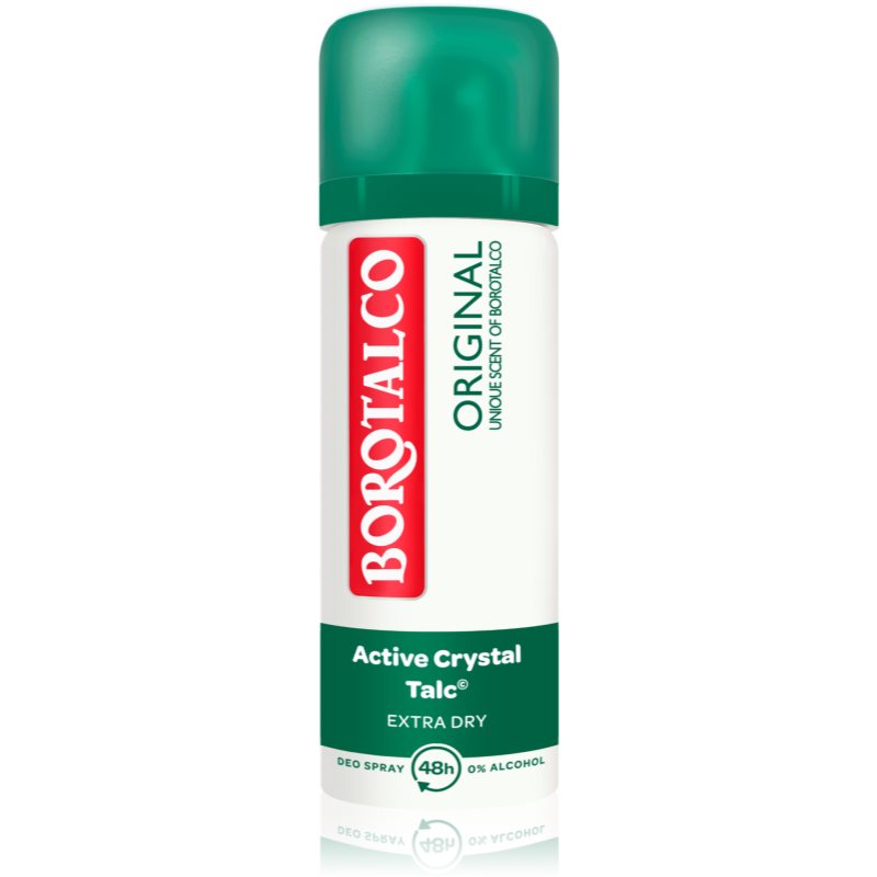 Borotalco Original Antiperspirant Deodorant Spray To Treat Excessive Sweating 45 Ml