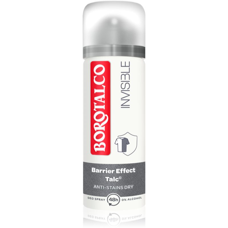 Borotalco Invisible deodorant spray impotriva transpiratiei excesive 45 ml