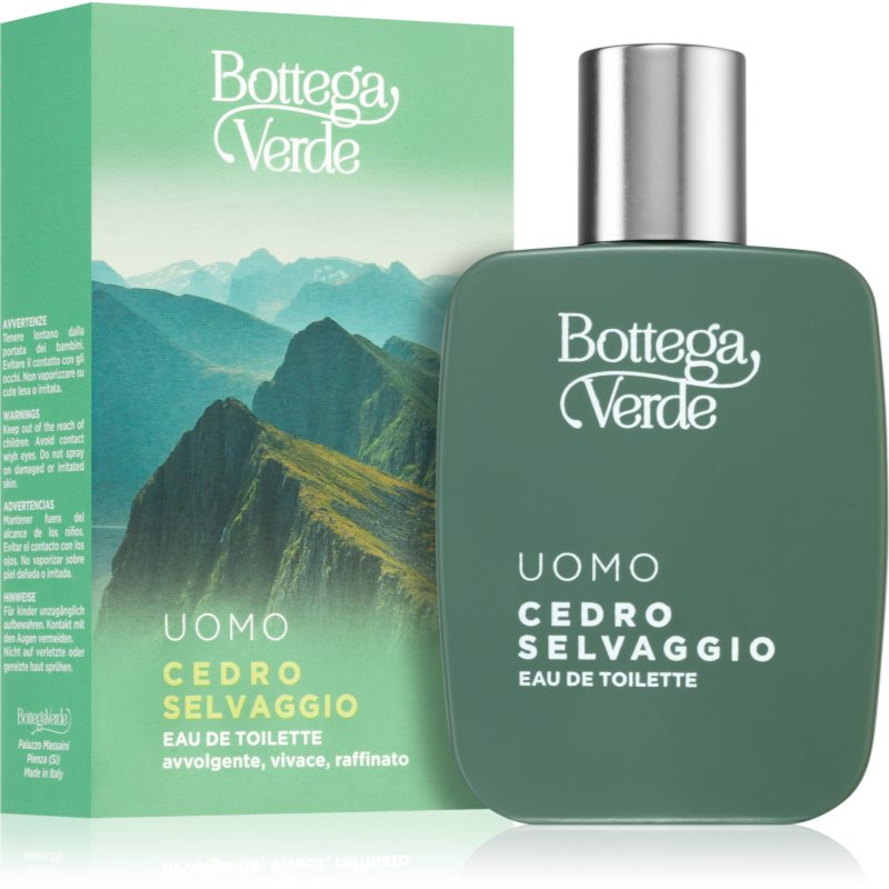 Bottega Verde Cedro Selvaggio Eau de Toilette für Herren 50 ml