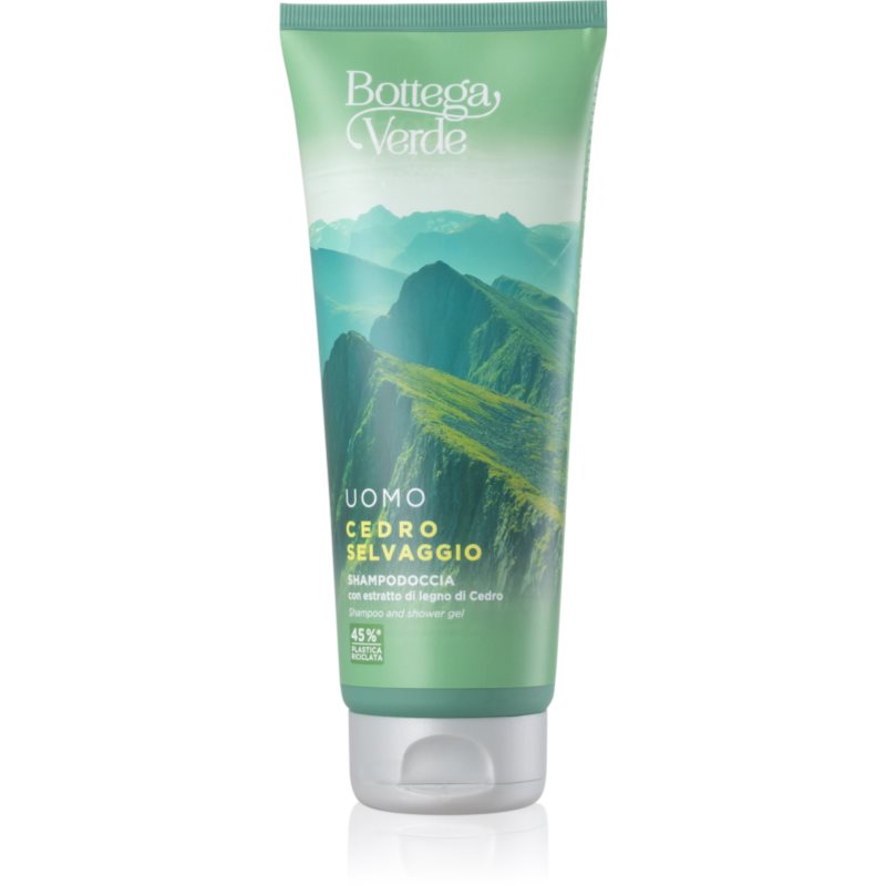 Bottega Verde Cedro Selvaggio żel pod prysznic i szampon 2w1 200 ml