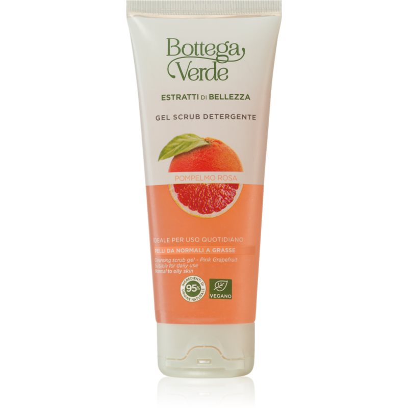 Bottega Verde Pink Grapefruit cleansing gel scrub for normal to oily skin 100 ml
