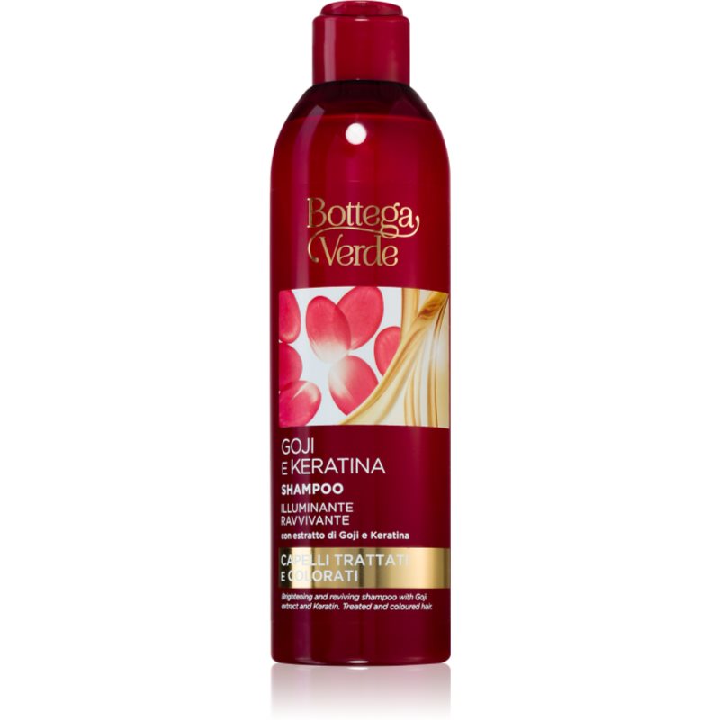 E-shop Bottega Verde Goji & Keratin rozjasňující šampon pro barvené vlasy 250 ml