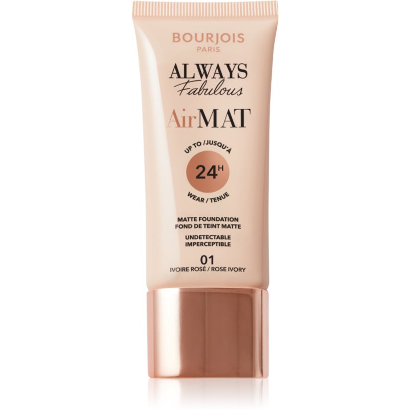 E-shop Bourjois Air Mat matující make-up odstín 01 Rose Ivory 30 ml