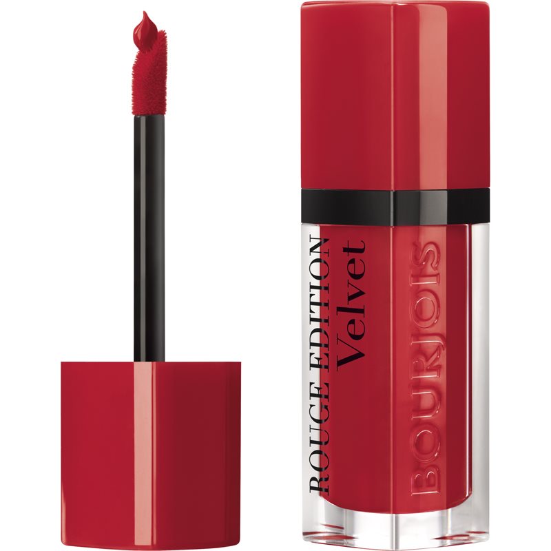 Bourjois Rouge Edition Velvet tekoča šminka z mat učinkom odtenek 18 It's Redding Men 7.7 ml