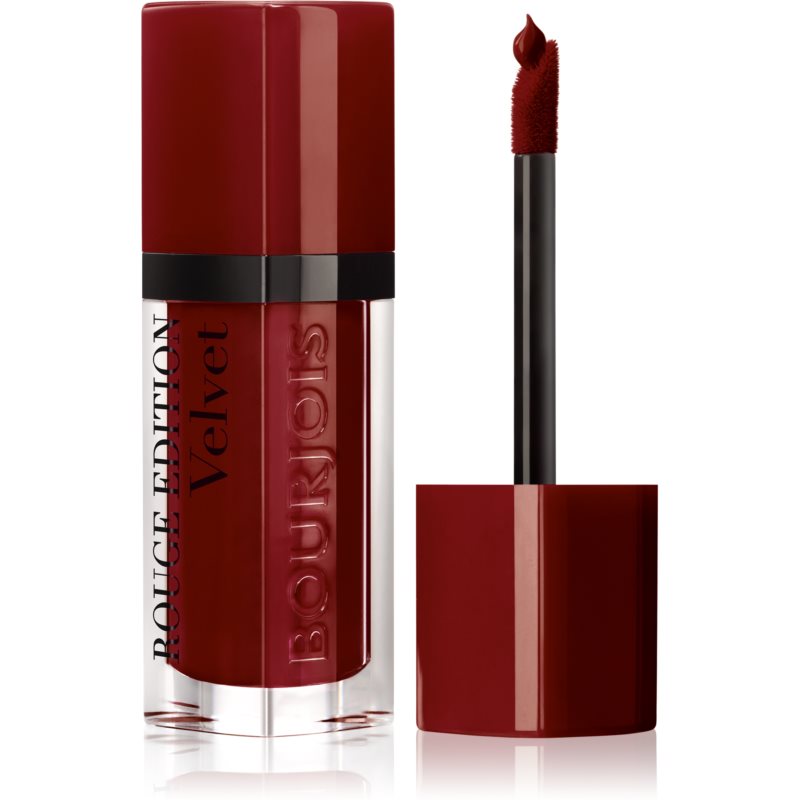 Bourjois Rouge Edition Velvet liquid lipstick with matt effect shade 19 Jolie-De-Vin 7.7 ml
