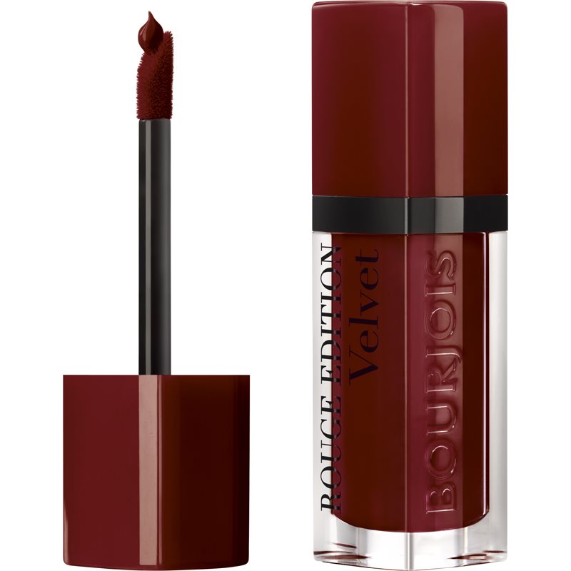 Bourjois Rouge Edition Velvet tekoča šminka z mat učinkom odtenek 19 Jolie-De-Vin 7.7 ml