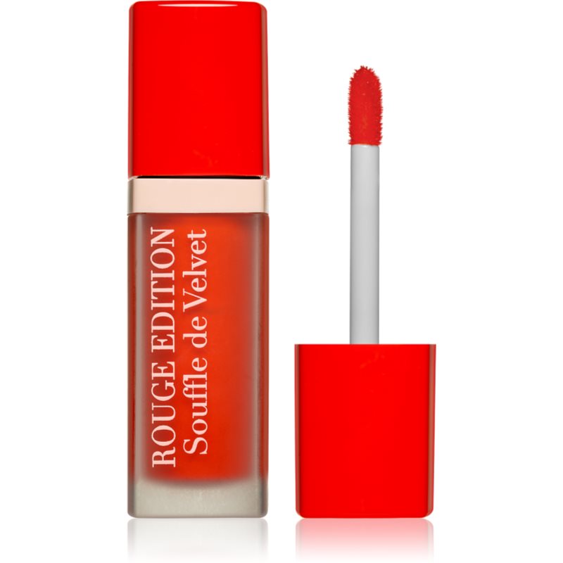 

Bourjois Rouge Edition Souffle de Velvet рідка помада відтінок 01 Orangélique
