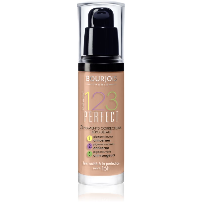 Photos - Other Cosmetics Bourjois 123 Perfect liquid foundation for the perfect look shade 