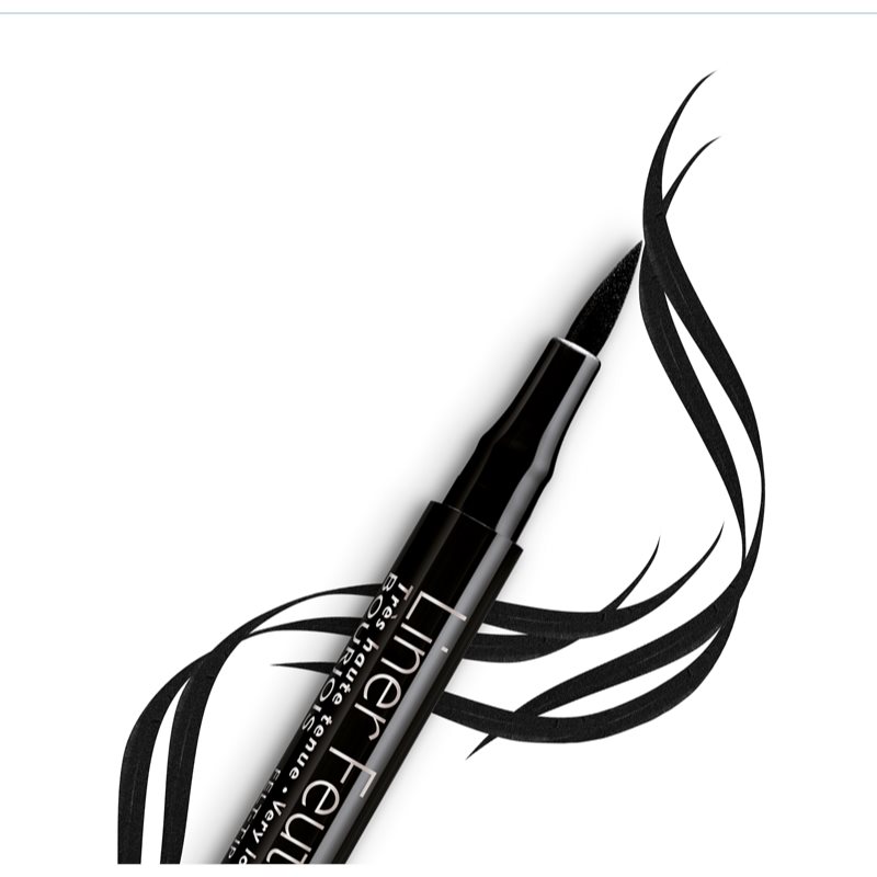 Bourjois Liner Feutre стійкий фломастер для очей 24 години відтінок Ultra Black 0.8 мл