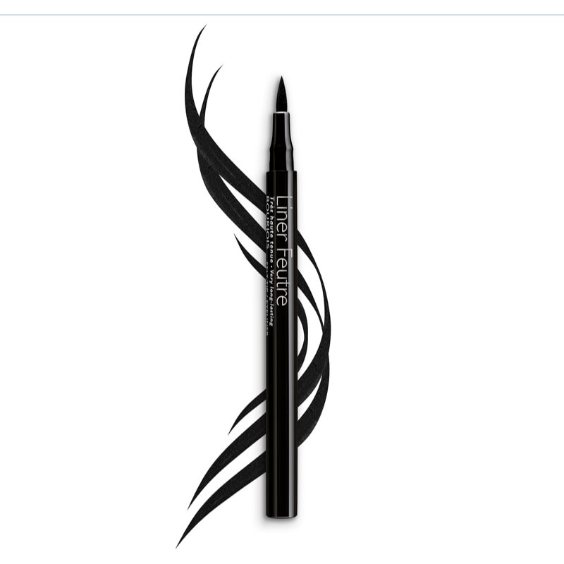 Bourjois Liner Feutre стійкий фломастер для очей 24 години відтінок Ultra Black 0.8 мл