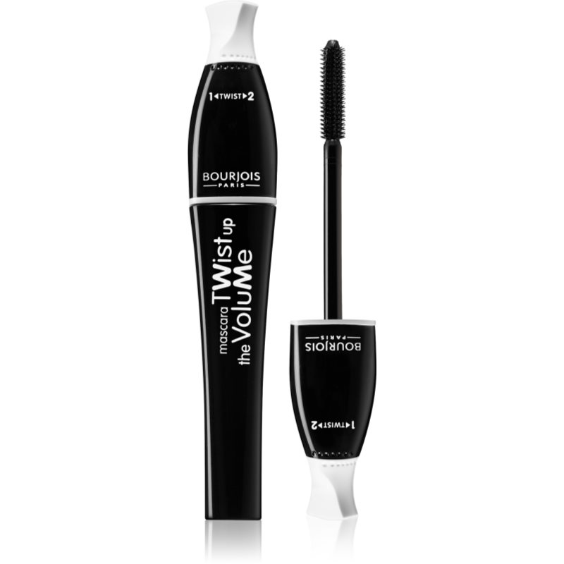 

Bourjois Twist Up The Volume об'ємна туш для вій з пензликом 2 в 1 відтінок 21 Black