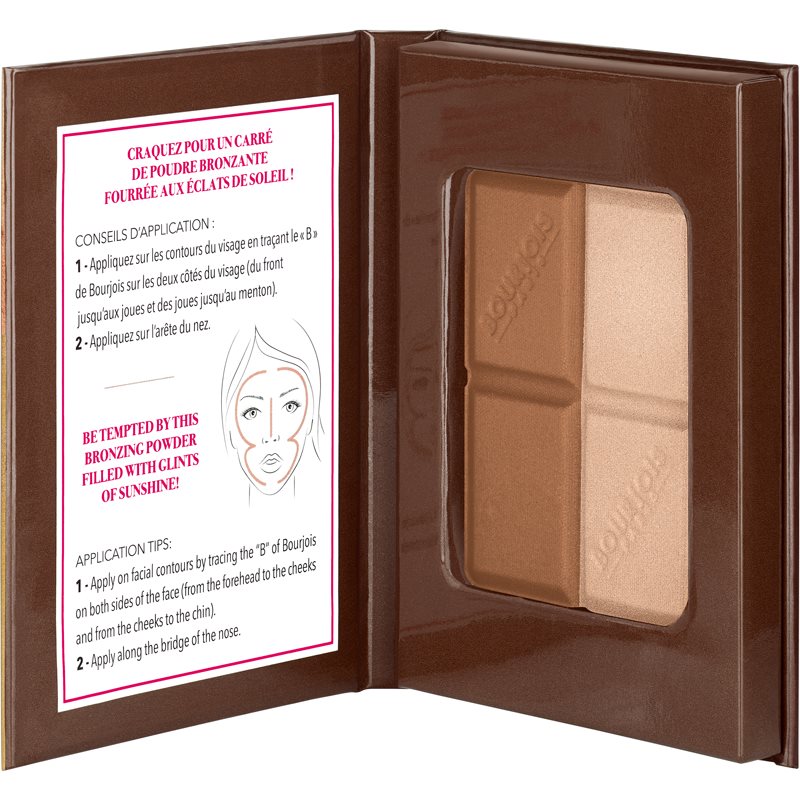 

Bourjois Délice de Poudre контурна палетка для обличчя відтінок 055