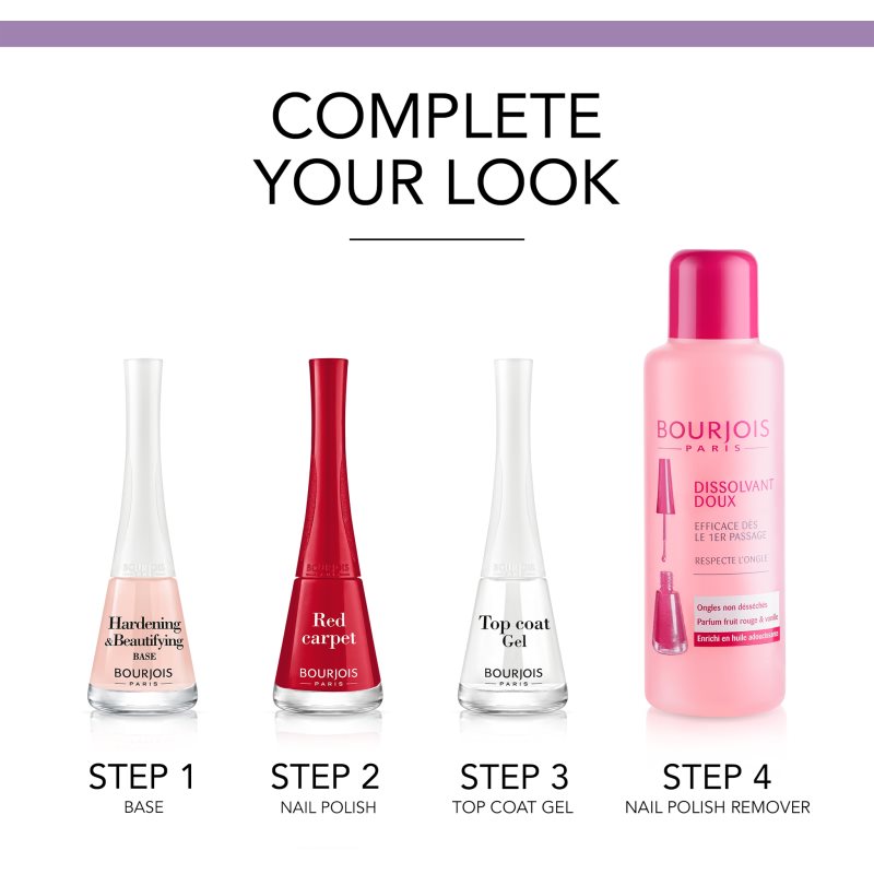 Bourjois 1 Seconde Nail Enamel Nagellackentferner 125 ml