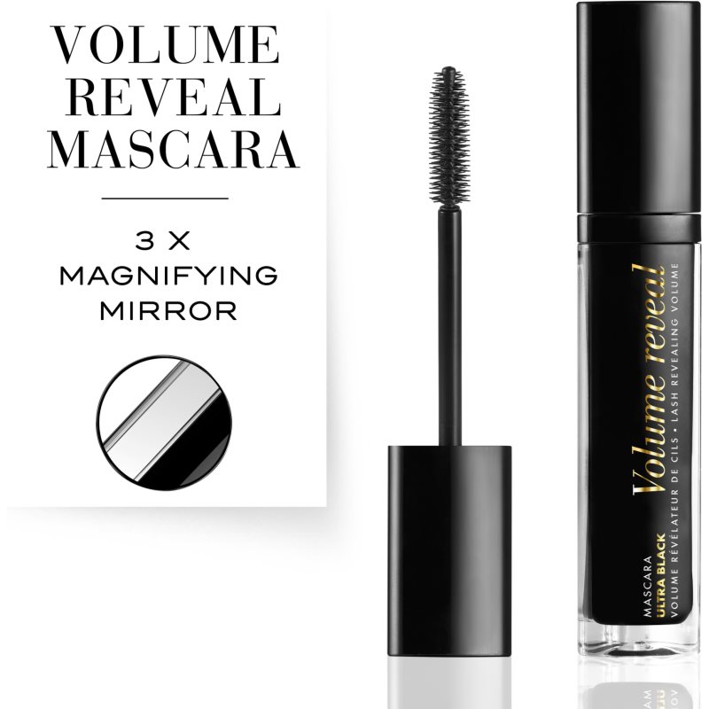 Bourjois Volume Reveal Volume Mascara With Mirror Shade 22 Ultra Black 7.5 Ml